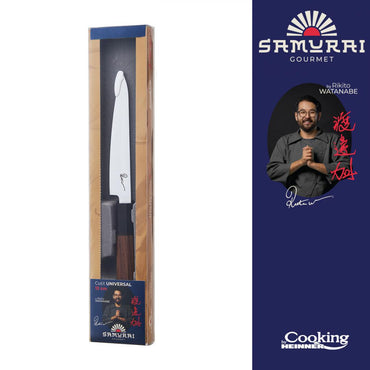 Cutit universal Cooking by Heinner - Samurai Gourmet by Rikito Watanabe, inox, 13 cm