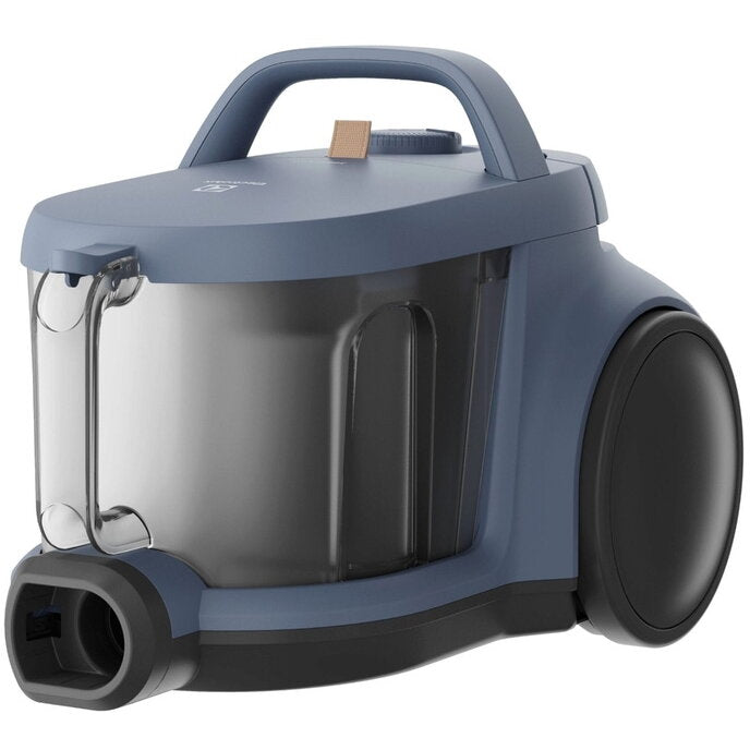 Aspirator fara sac Electrolux 300 EL31C1LDB, 850 W, recipient praf 2l, filtrare HEPA, raza de actiune 8 m, albastru denim/negru