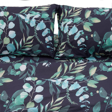 Set de pat king size bumbac, 92 gsm, Jade