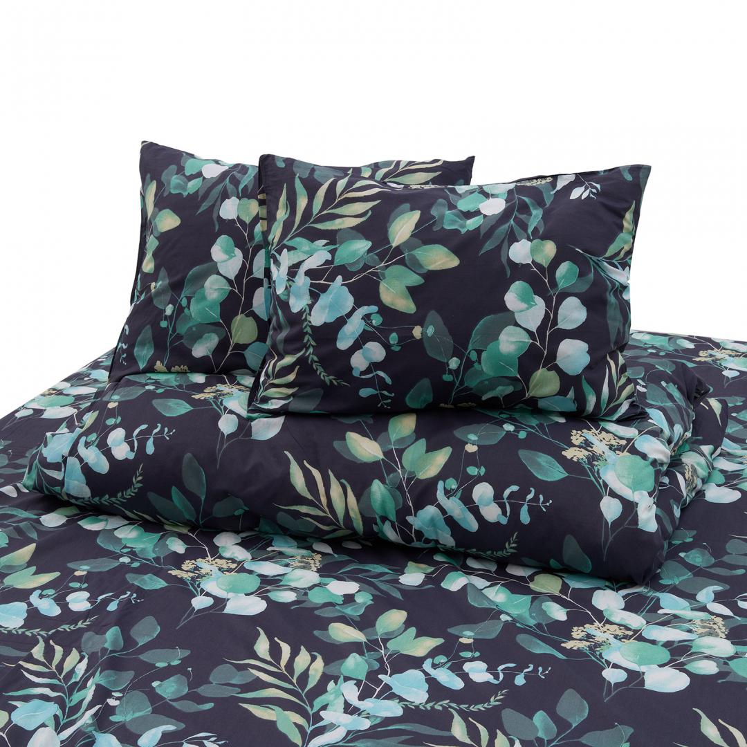 Set de pat king size bumbac, 92 gsm, Jade