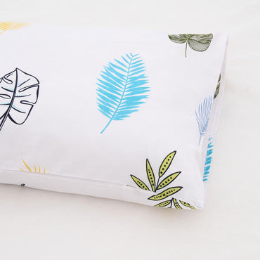 Lenjerie de pat king size Heinner Home, 100% bumbac 132 TC, cearsaf pilota 200x220 cm, cearsaf pat 220x240 cm, 2 fete de perna 50x70 cm, 4 piese