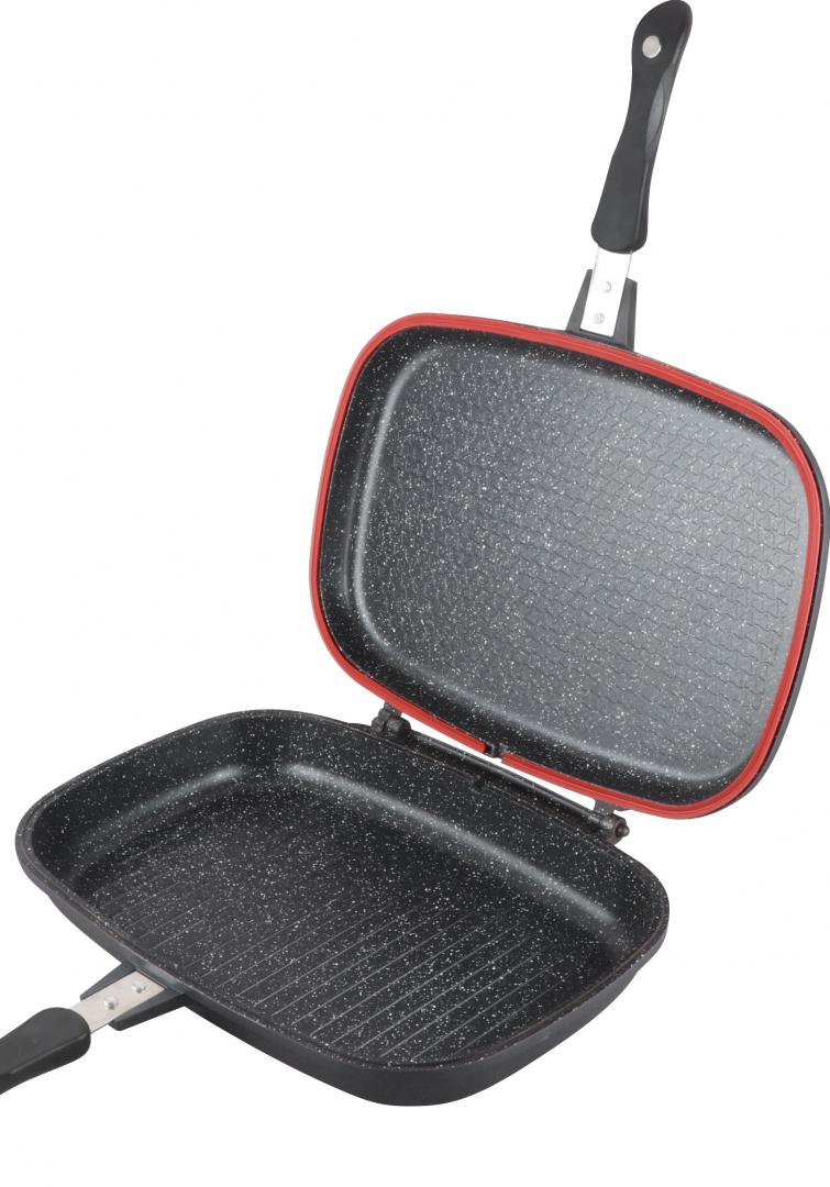 Set 2 Garnituri Silicon, Pentru Tigaie Dubla, 112 Cm, Cooking By Heinner