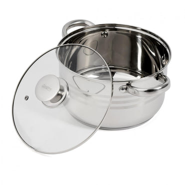 Oala 4.5L cu capac Cooking by Heinner Myra, inox, 22 x 12.5 cm