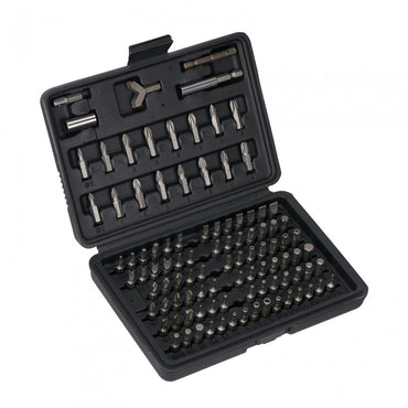 Set 100 biti si adaptor Heinner CTSM012, material chrome-vanadium