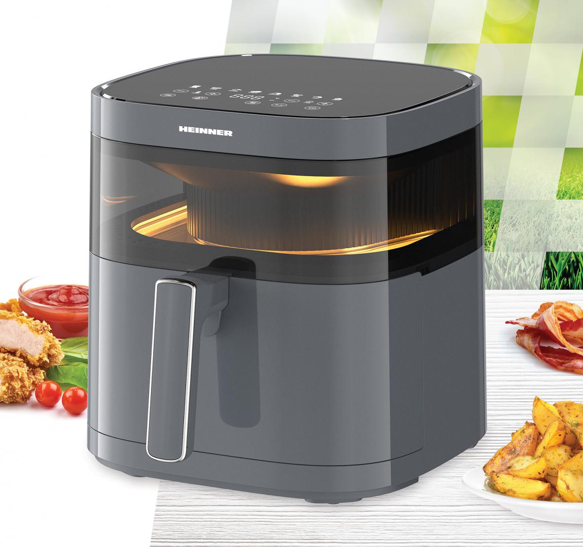 Friteuza Cu Aer Cald Heinner Dualheat Haf-B6Gry17Lg