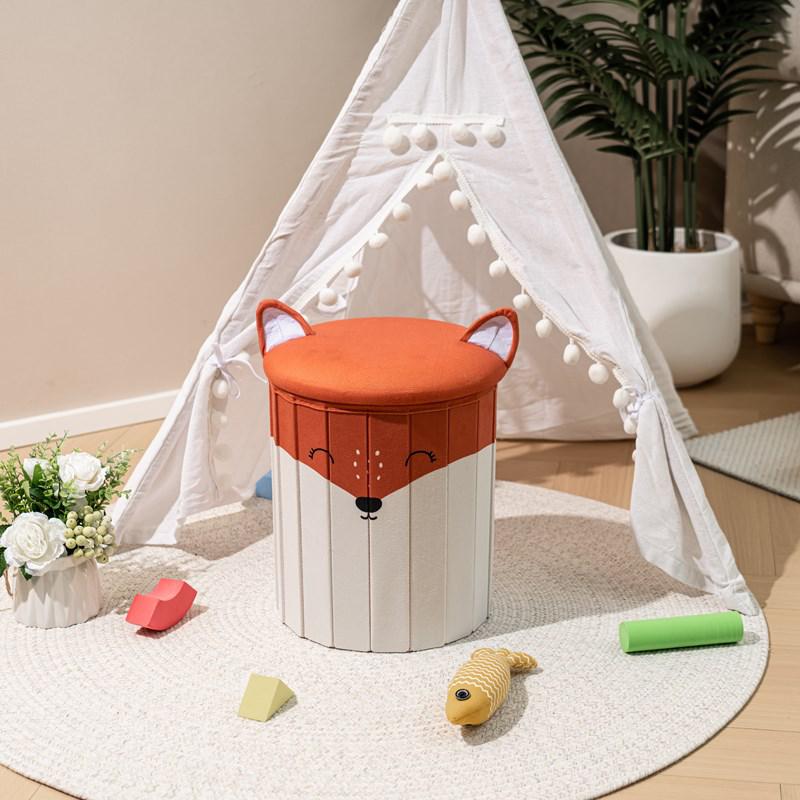 Taburet Figurina Ptr Copii Vulpe