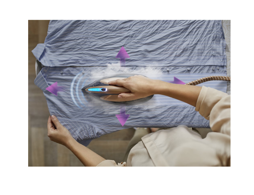 Statie De Calcat Cu Boiler Philips Perfectcare Elite Advanced Gc9682/80, Talpă T-Ionicglide, Tehnologia Optimaltemp, 8 Bari, Abur 165 G/Min., Jet De Abur 600G, Rezervor 1.8L, Detartrare Easy De-Calc Plus, Calcat Silentios, /Negru