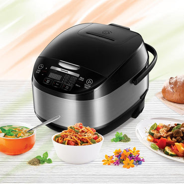 Multicooker Heinner HMCK-5BK, 5L, 770W, 11 programe, Timer, Control Touch (Negru)