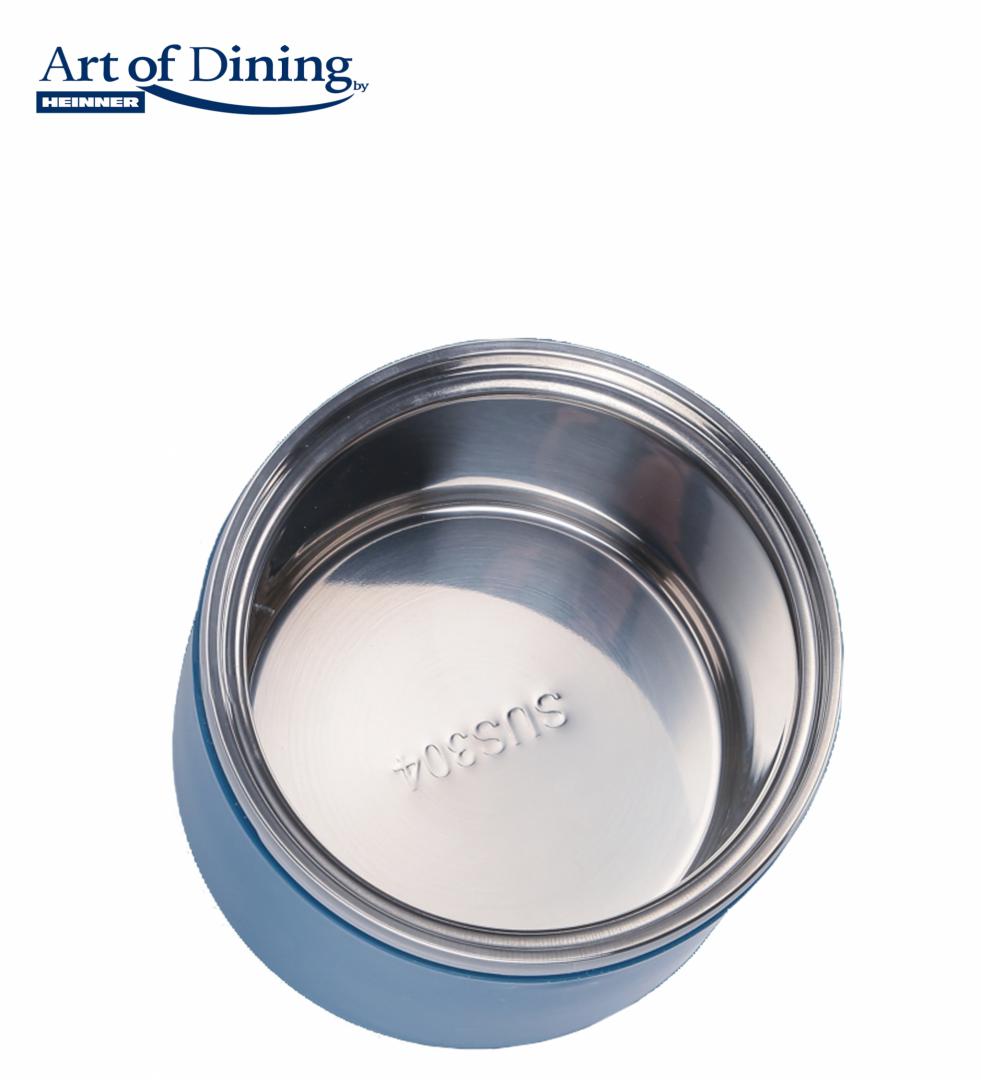 Caserola termica cu perete dublu Art of dining by Heinner Loca, inox, 600 ml,