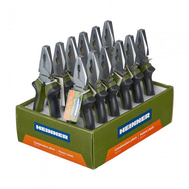 Patent clasic 180mm, Otel-Carbon, maner plastic, Verde