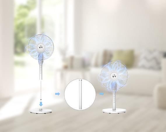 Ventilator Cu Picior Heinner Hsf-Lh