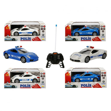 Remote Control Police Car, Aztec, Scale 1:20