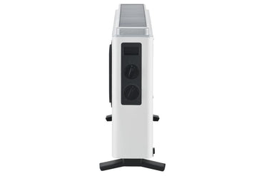 Convector Heinner HCVH-MV2000WH, 2000 W, Ventilator turbo, 3 setari de temperatura, Termostat ajustabil, Potectie supraincalzire, Alb