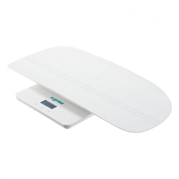 Cantar digital corporal 2in1 pentru bebe si mama, U-Grow, Display LED, blueetoth, Auto off, Functie Tara, 100kg, Alb