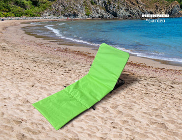 Covor plaja tip sezlong Heinner 51x141x45cm, lime