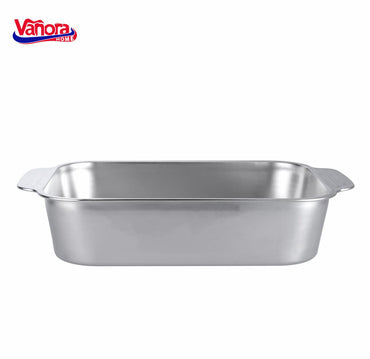 Tava inox Vanora Home Lora, 33 x 19 x 7.5 cm