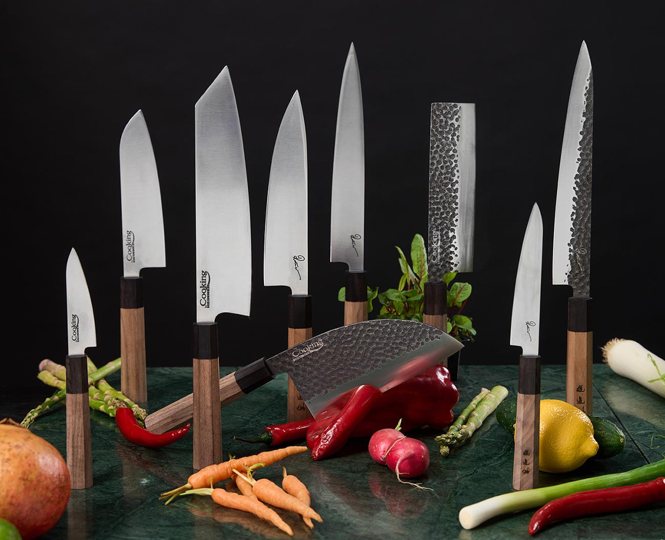 Cutitul bucatarului Cooking by Heinner - Samurai Gourmet by Rikito Watanabe, inox, 20 cm