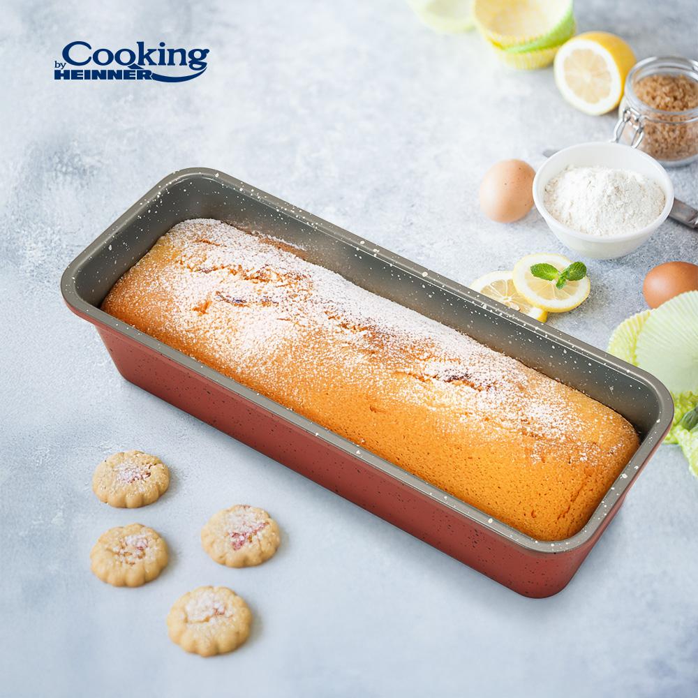 Tava Copt 31x11x8CM Cozonac / Paine, Acoperire Ceramica , Anca, Cooking By Heinner