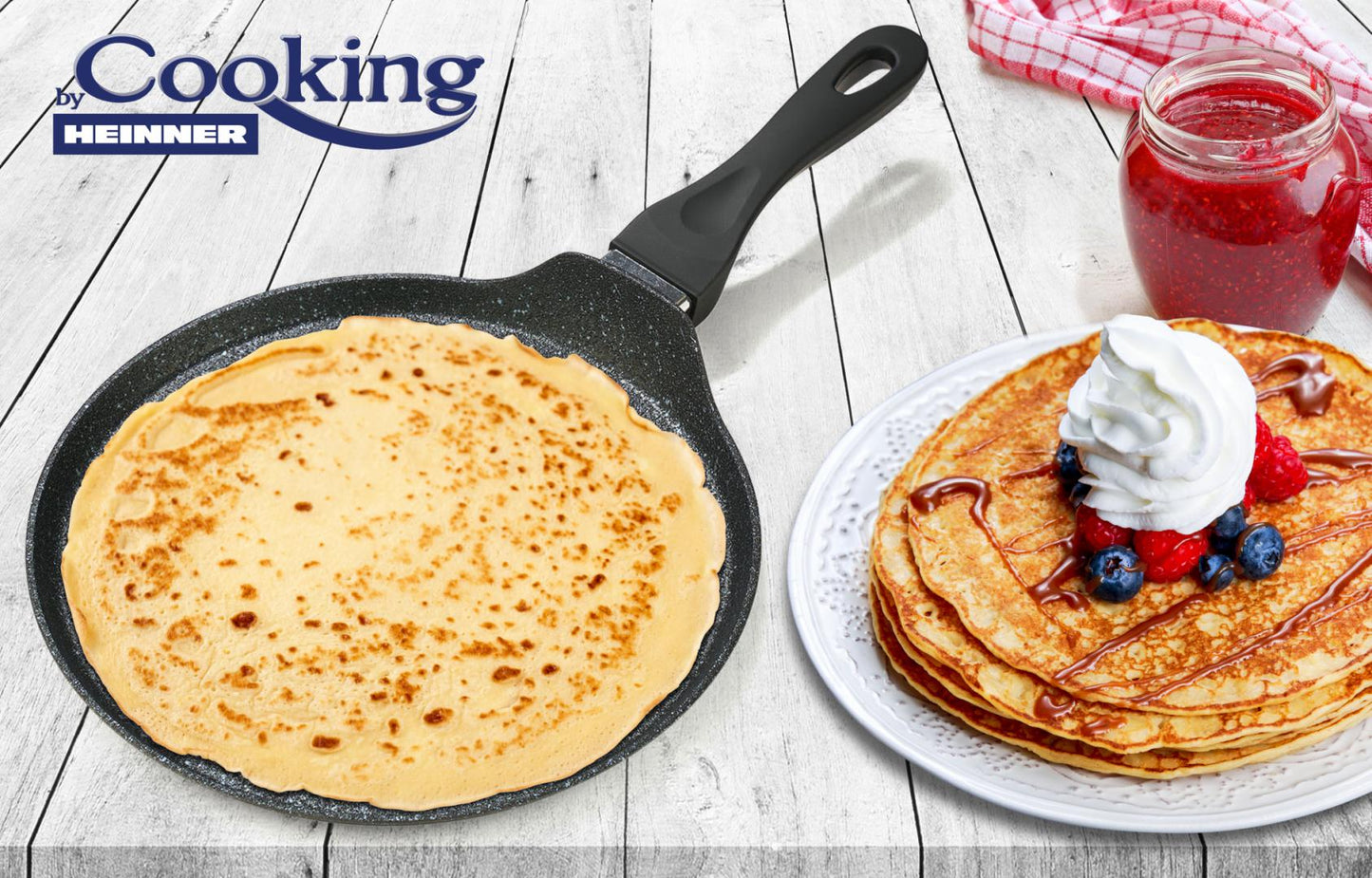 Tigaie clatite Cooking by Heinner Black Sand, 28 cm