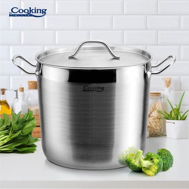 Oala cu capac Cooking by Heinner Maestro, inox, 24x20cm, 9L