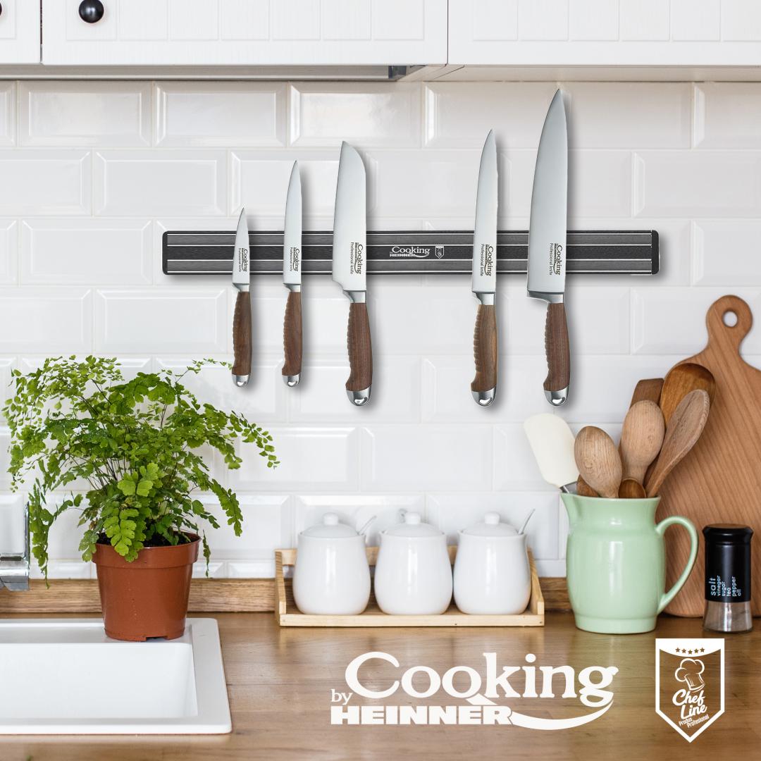 Suport Magnetic Pentru Cutite, Plastic, Chef Line, Cooking By Heinner