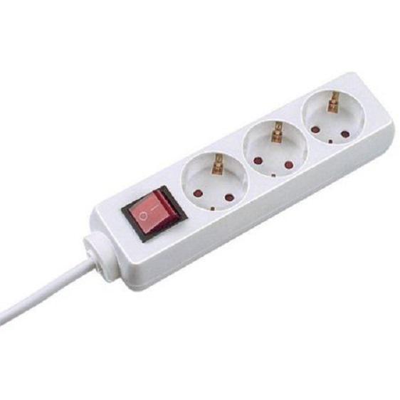 Prelungitor Bachmann, 3 Prize, 3M, Tip Schuko, Indicator Optic, Intrerupator, Protectie Copii, Culoare A