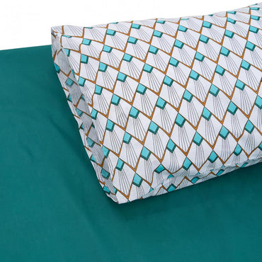 Set lenjerie de pat, Heinner, 4 buc, Multicolor