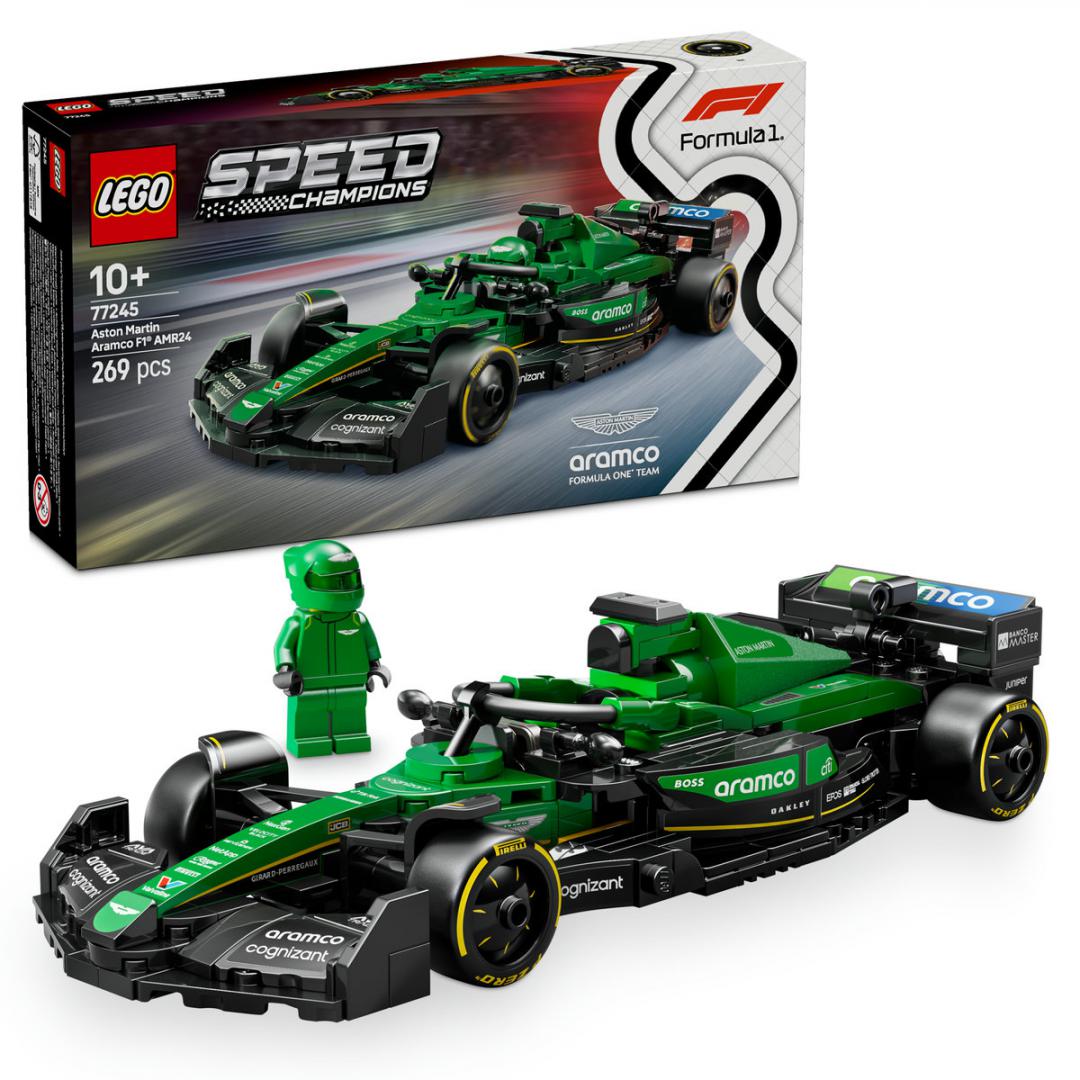 Masina De Curese Aston Martin Aramco F1 Amr24, Lego 77245