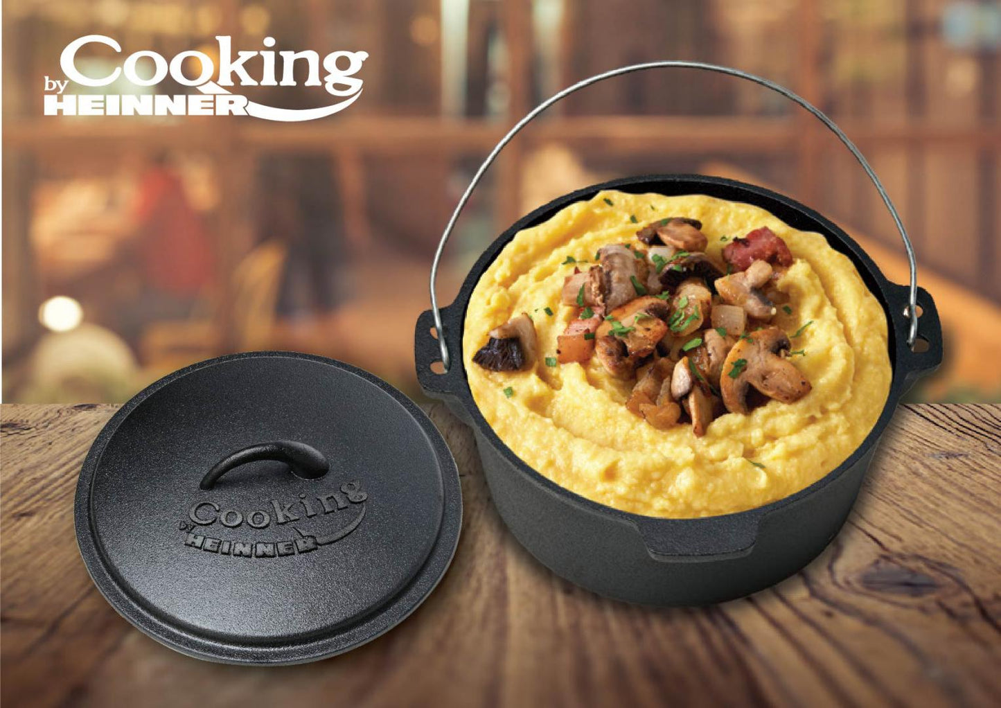 Ceaun + Capac Fonta Pura, 3.5 L, Cooking By Heinner