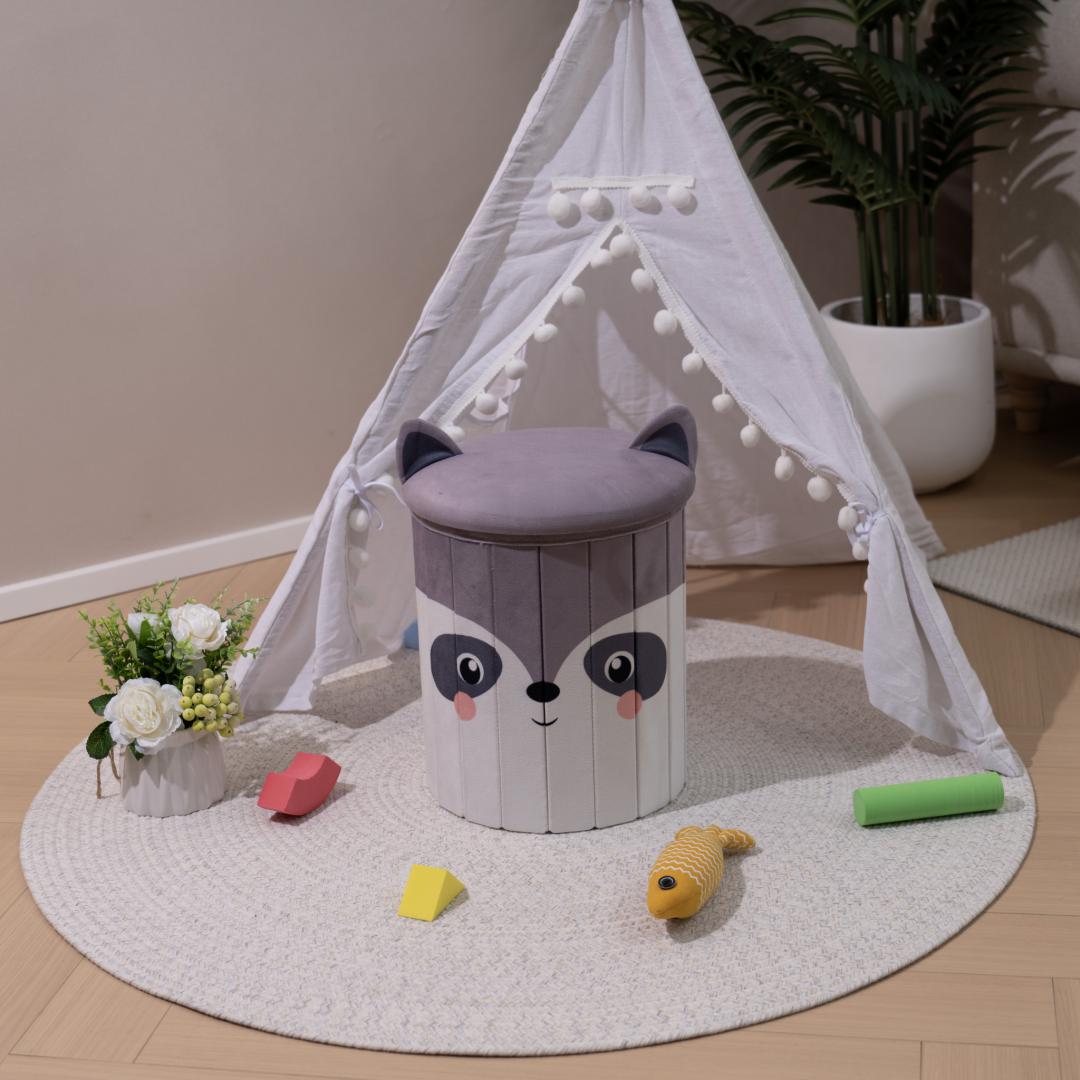 Taburet Figurina Ptr Copii Panda