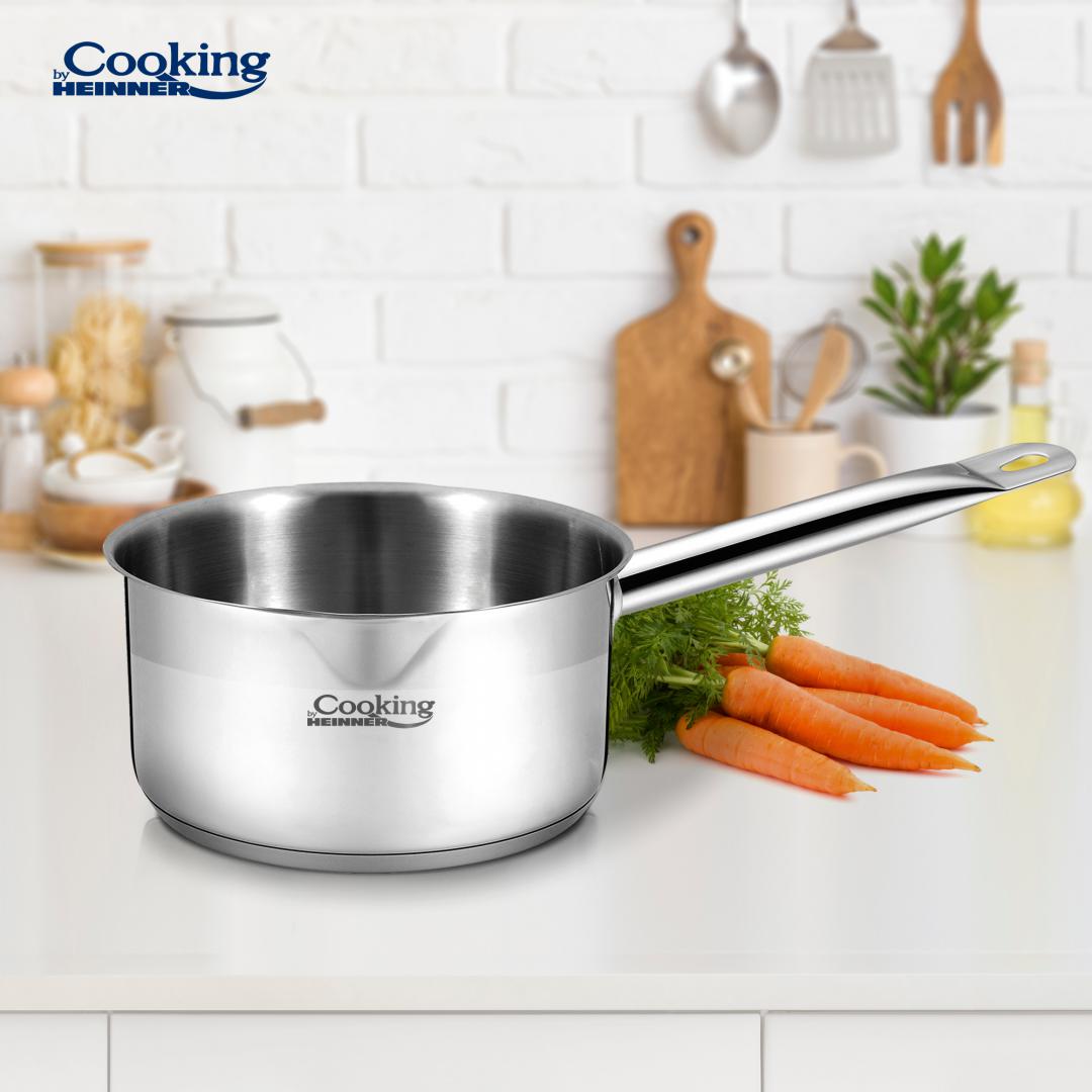 Cratita 1.5L Cooking by Heinner Maestro, inox, 16x8cm