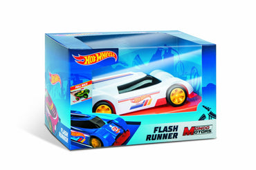 MASINA PULL&BACK, GROWLER, ALBASTRU, HOT WHEELS