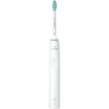 Periuta de dinti sonica electrica Philips Sonicare Seria 3100 HX3673/13, 31000 miscari/minut, 1 mod de curatare, senzor presiune, functia BrushSync, 1 cap de periere, toc de transport, Alb