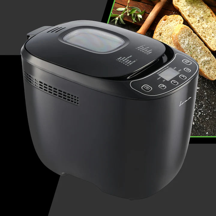 Masina de paine FRAM FBM-900BK, 550W, capacitate 700-1000g, 12 programe, functie mentinere la cald 30 min, Negru