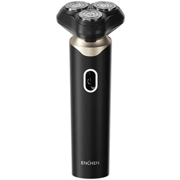 Aparat de ras electric Enchen, rotativ, negru, 120 min autonomie, 17x7x6cm