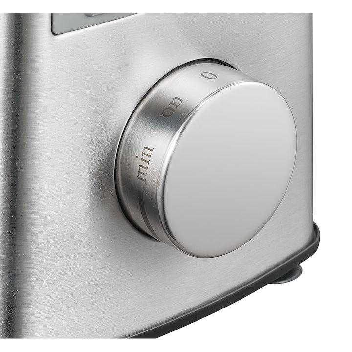 Blender de masa Heinner Avallon 800 HBL-HE800SS, 800W, functii: zdrobirea ghetii, Smoothie, Pulse, bol din sticla 1.5L, lame din otel inoxidabil, buton rotativ, protectie la supraincalzire, bol din sticla si lame detasabile, carcasa din inox, Argintiu