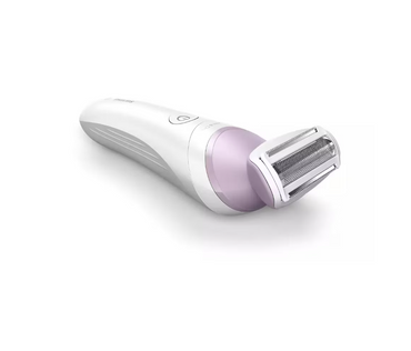 Aparat De Ras Fara Fir Umed Si Uscat Philips Lady Shaver Seria 6000 Brl136/00, Wet&Amp;Dry, 40 Min Utilizare, Manusa Exfoliere, /Mov, L X A X I (Mm)