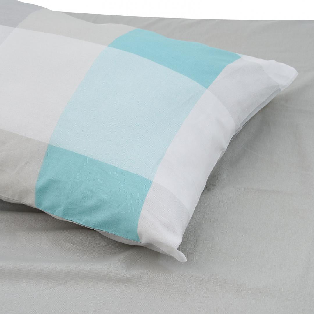 Set de pat king size bumbac,92gsm,Square