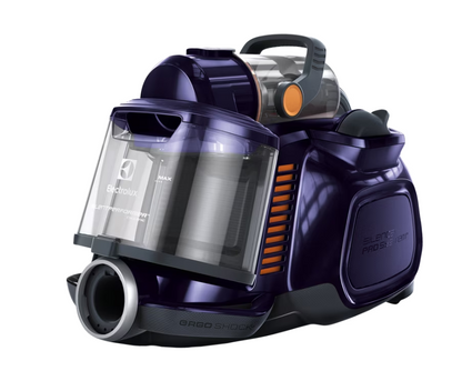 Aspirator fara sac Electrolux ESPC71DB, 650W, 1.4 L, Silent Performer Cyclonic, Filtru Clean Air Filtration, Hygiene Filter™ anti-mirosuri, albastru