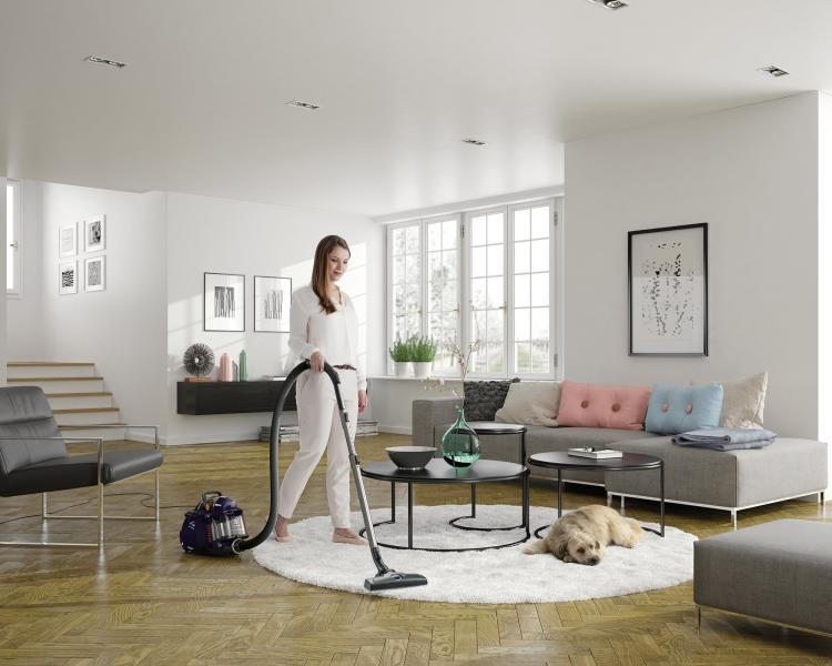 Aspirator fara sac Electrolux ESPC71DB, 650W, 1.4 L, Silent Performer Cyclonic, Filtru Clean Air Filtration, Hygiene Filter™ anti-mirosuri, albastru