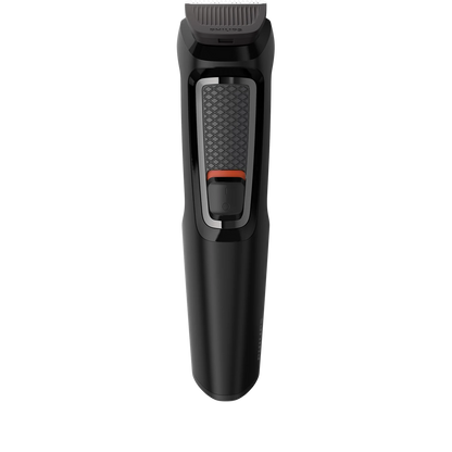 Aparat de tuns barba si parul 7 in 1 PHILIPS Multigroom MG3720/15, Lame cu ascutire, acumulator, 2 piepteni aspect nebarbierit, 2 piepteni barba, 1 pieptene par, Negru