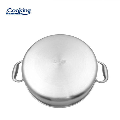 CRATITA 3.5L INOX+CAPAC STICLA 26X7CM, ATOMIC3, COOKING BY HEINNER