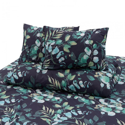 Set de pat king size bumbac, 92 gsm, Jade