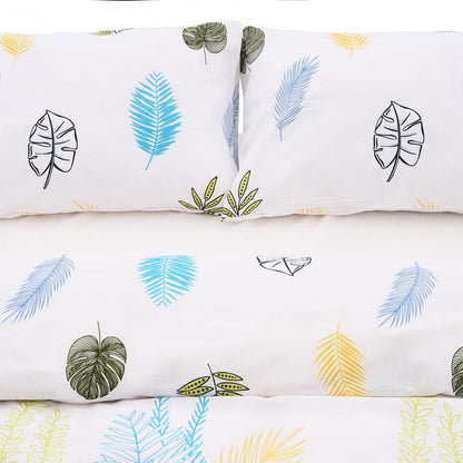 Lenjerie de pat king size Heinner Home, 100% bumbac 132 TC, cearsaf pilota 200x220 cm, cearsaf pat 220x240 cm, 2 fete de perna 50x70 cm, 4 piese