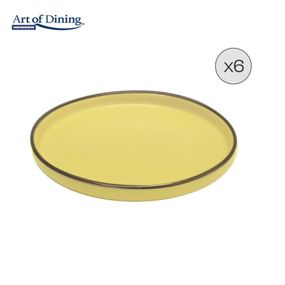 Set 6 farfurii desert Art of dining by Heinner Medeea, ceramica, 20 cm