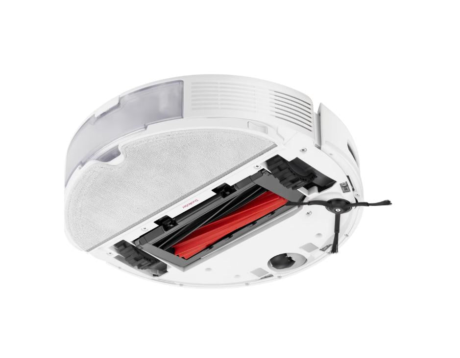 Robot de aspirare Roborock Q7Max Q7M02-00, Aspirator&Mop, LiDAR, 4200 Pa, 58W, 4 senzori, 4 harti, Mapare 3D, 5200mAh, Recunoastere automata a camerei, Recipient praf: 470ml, Recipient apa 350ml, 30 moduri de setare a volumului de apa, Alb