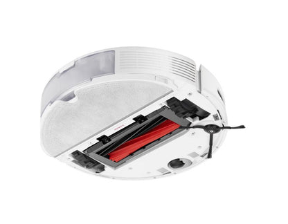 Robot de aspirare Roborock Q7Max Q7M02-00, Aspirator&Mop, LiDAR, 4200 Pa, 58W, 4 senzori, 4 harti, Mapare 3D, 5200mAh, Recunoastere automata a camerei, Recipient praf: 470ml, Recipient apa 350ml, 30 moduri de setare a volumului de apa, Alb