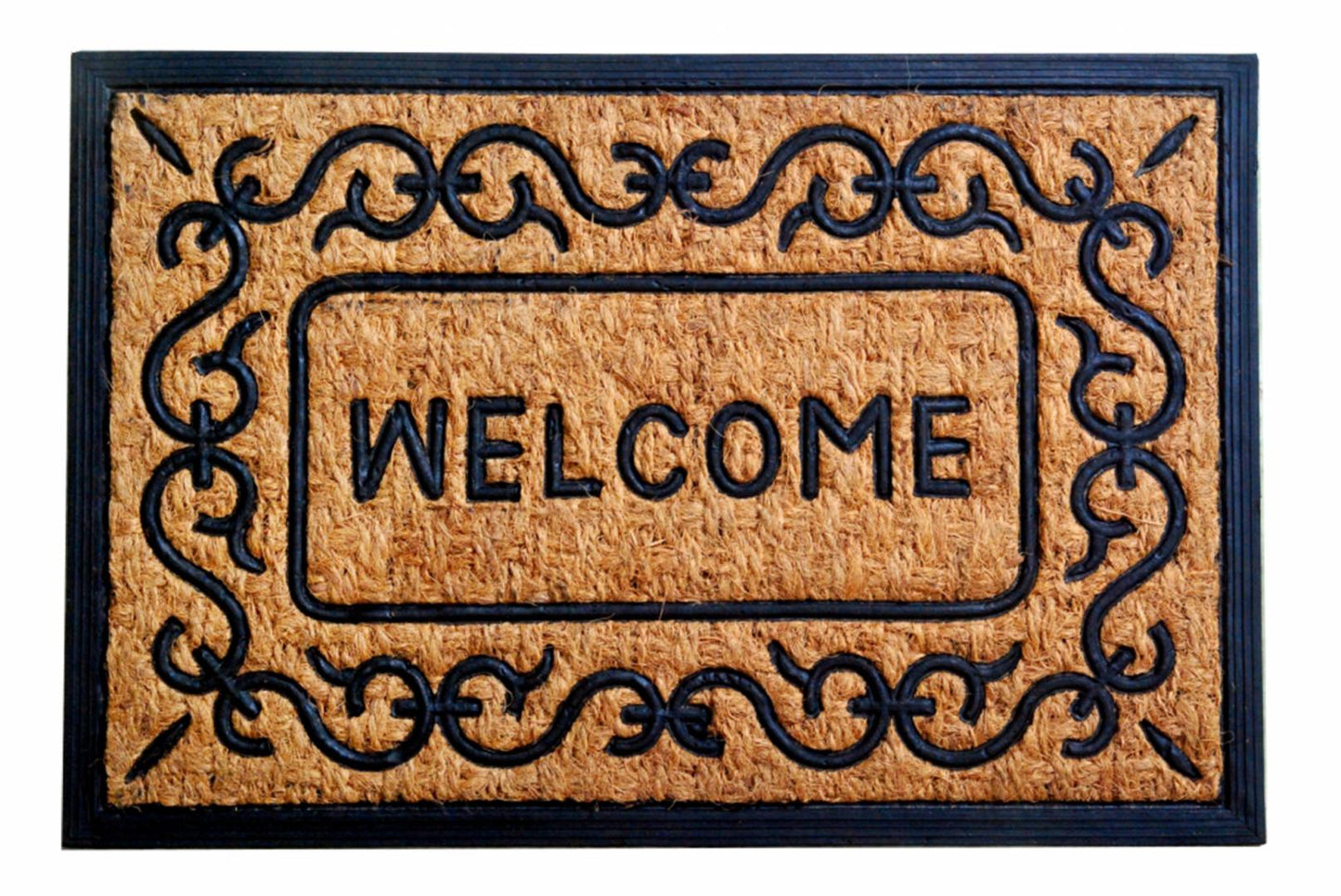 Covoras Intrare Antiderapant ,Cauciuc+Nuca Cocos,Vanora Home(Mix 5 Modele,10 Bucati/Bax, 2 Bucati/Model)