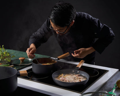 Cratita 1.4L cu capac Cooking by Heinner - Samurai Gourmet by Rikito Watanabe, invelis ceramic, inductie