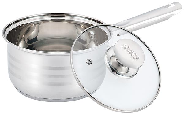 Cratita 1.9L cu capac Cooking by Heinner Myra, inox, inductie, 16 x 9.5 cm